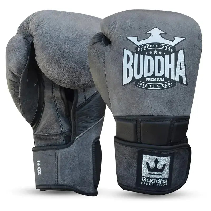Buddha Legend Worn Leather Boxing Gloves
