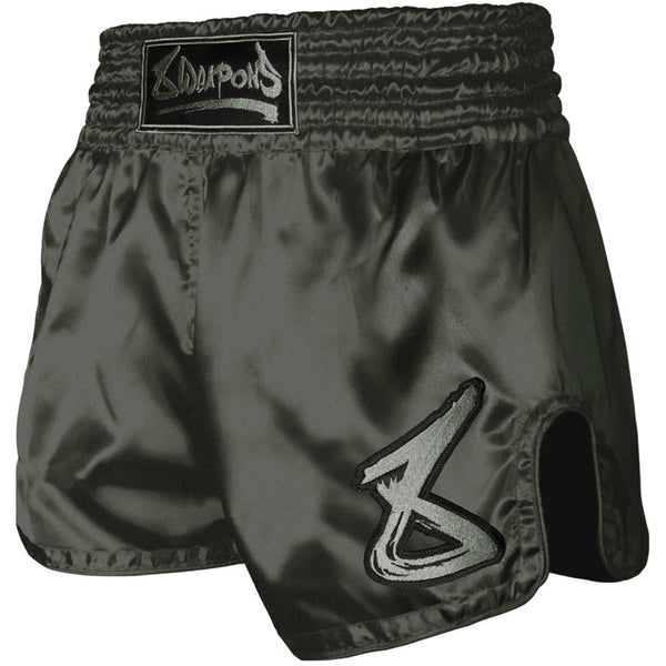 8 Weapons Strike Olive Muay Thai Shorts