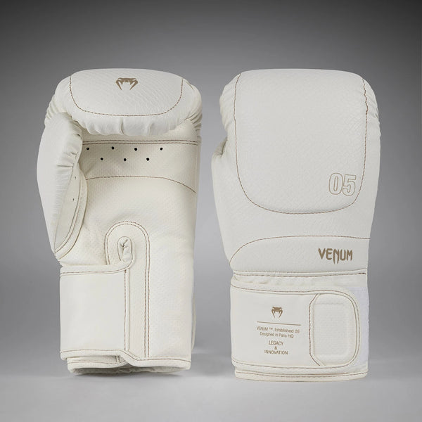 Venum Evo Scales Avorio Boxing Gloves