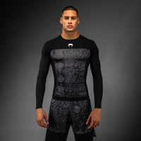 Venum Scales Carbon Long Sleeve Rashguard