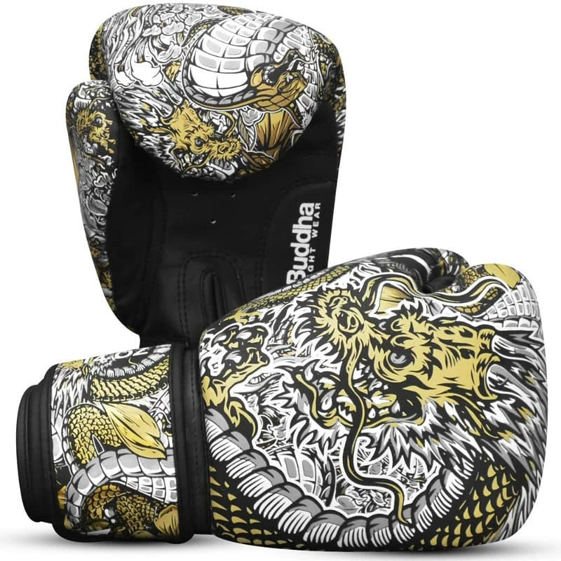 Buddha Dragon Boxing Gloves