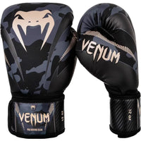 Venum Dark Boxing Gloves