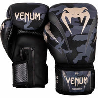 Venum Dark Boxing Gloves