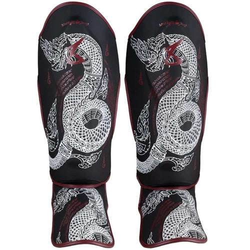 8 Weapons Sak Yant Naga Shin Guards