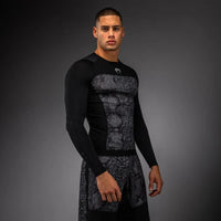 Venum Scales Carbon Long Sleeve Rashguard
