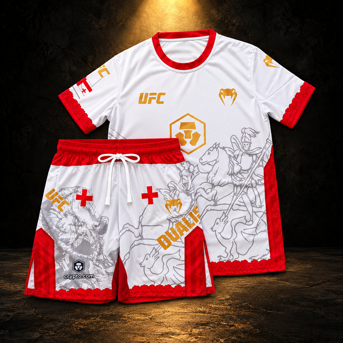 UFC Training Set – White & Red - foto prodotto