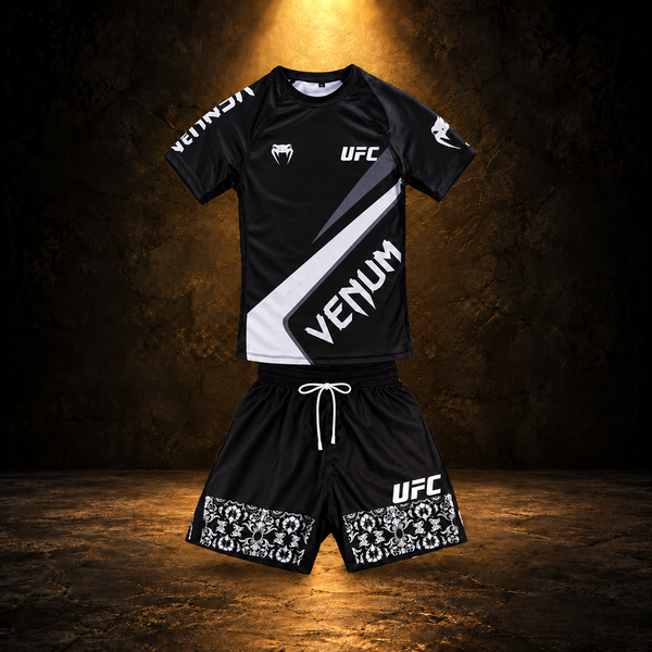UFC Venum Training Set – Black & White - foto prodotto