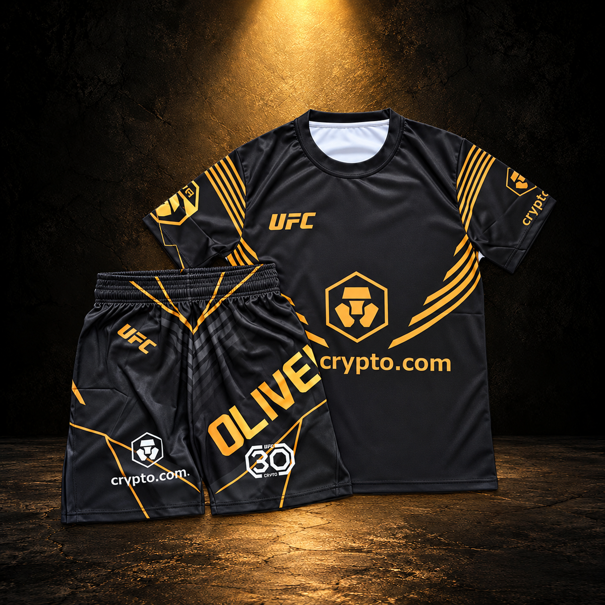 UFC Training Set – Oliveira Black & Gold - foto prodotto
