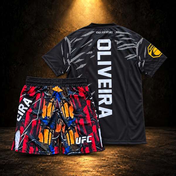 UFC Training Set – Oliveira Black & Grey - foto prodotto